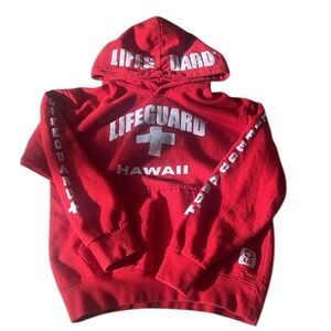 Officially Licensed Lifeguard Hawaii Kids Pullover Hoodie